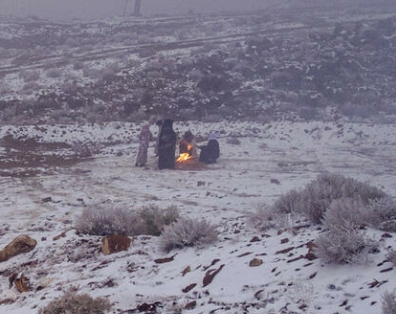 درجة الحرارة في السعودية تشهد انخفاضاً غير مسبوق لهذا السبب